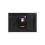 Adrenaline Cycles Dual BackLit LED RED STEREO RADIO Rocker Switch ON OFF NEW FOR ALL ATV UTV OFF ROA