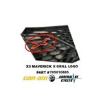 Can Am Maverick X3 XDS XRS grill logo emblem w/screw OEM NEW #705010885