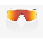 SPEEDCRAFT Soft Tact Off White HiPER Red Multilayer Mirror Lens Sunglasses #957119