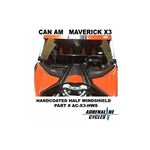 Can Am Maverick X3 Hardcoat Scratch Resistant Half Windshield #AC-X3-HWS