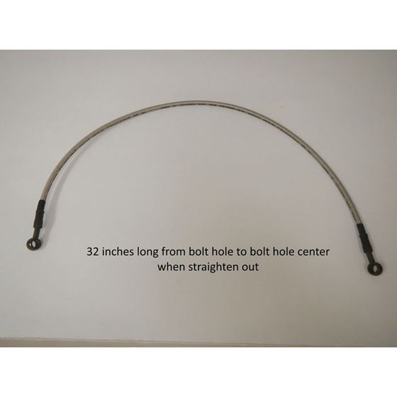 RZR XP900 XP 900 4 Seater FRONT LEFT BRAKE LINE #AC-RZR-BLFL