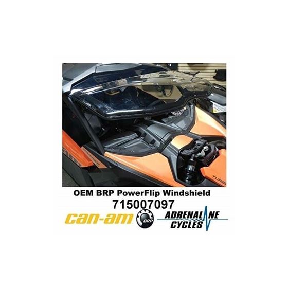 Can Am Maverick X3 power flip windshield oem new #715007097