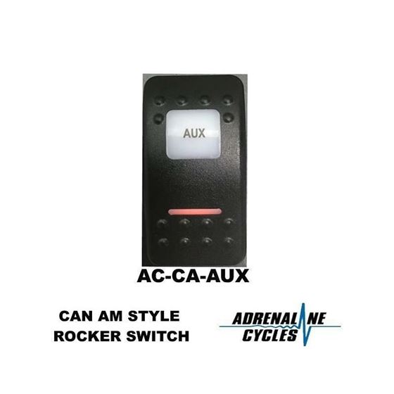 AMBER COLOR CAN AM STYLE MAVERICK TRAIL AUXILIARY SWITCH #AC-CA-AUX