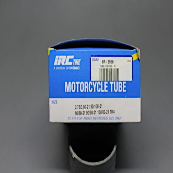 IRC 21" Motorcycle Tube 2.75/3.00-21, 80/100-21 TR4 #87-5958