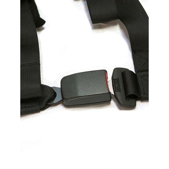 PRP 4.2 Harness 2&quot; BLACK Harness Seat Belt #SBAUTO2-1