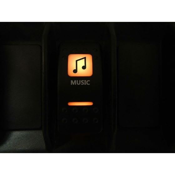 RADIO SWITCH AMBER COLOR CAN AM MAVERICK COMMANDER DEFENDER XDS XRS HD10 HD8 STYLE #AC-CA-RS