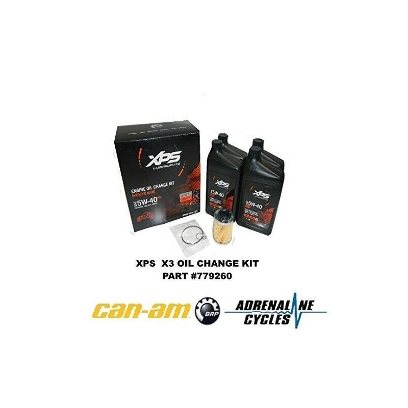 Can Am Maverick X3 Synthetic Blend 5w40 Oil Change