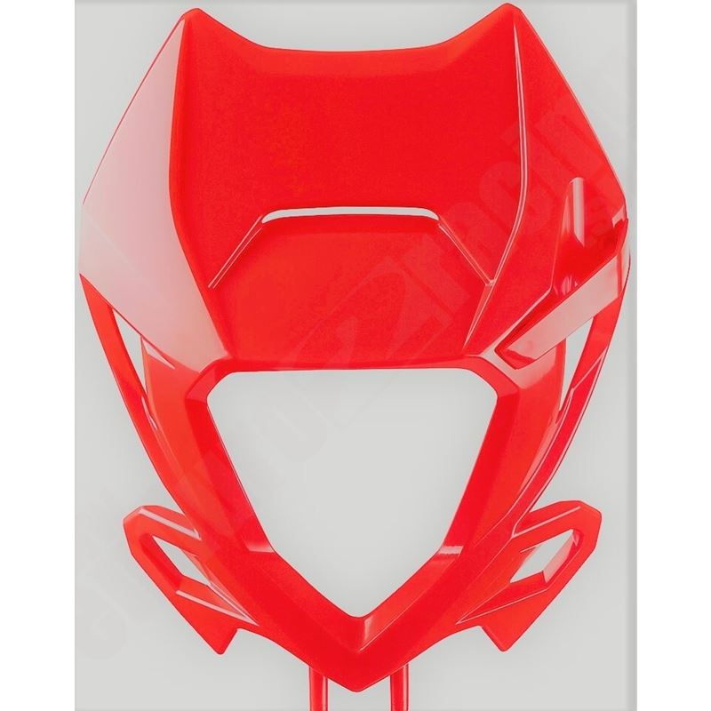 Beta Xtrainer 300 Headlight Mask Shroud RED OEM NE
