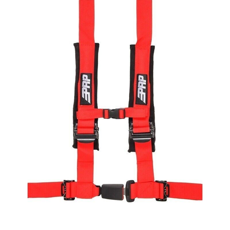 PRP Harnesses 2" 4 Point (Red) SBAUTO2R-1