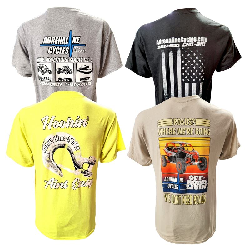 Adrenaline Cycles Themed Shirts