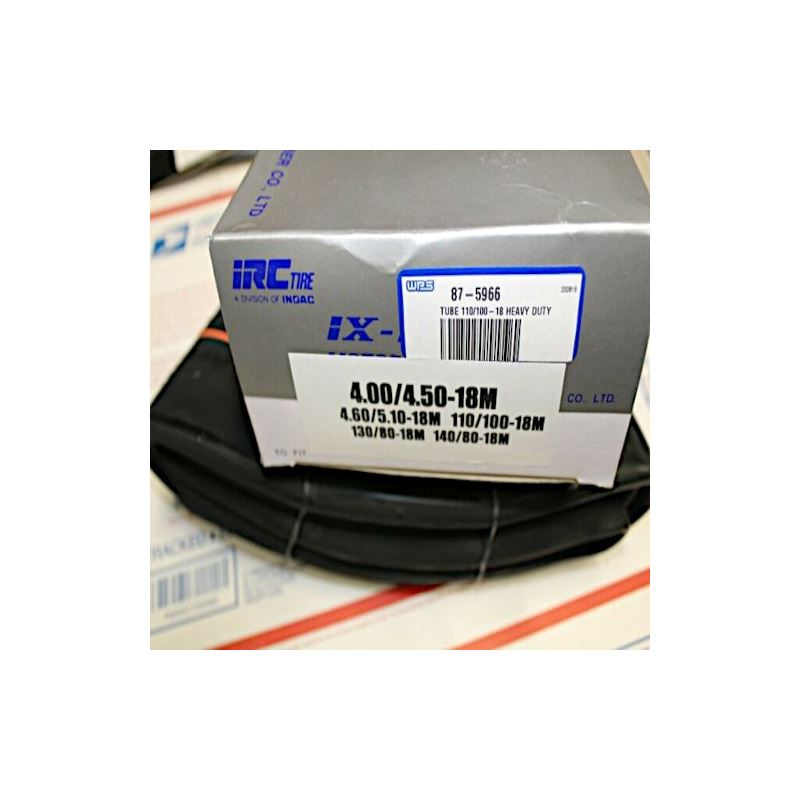 IRC 18" Rear Heavy Duty Inner Motorcycle Tube 4.00