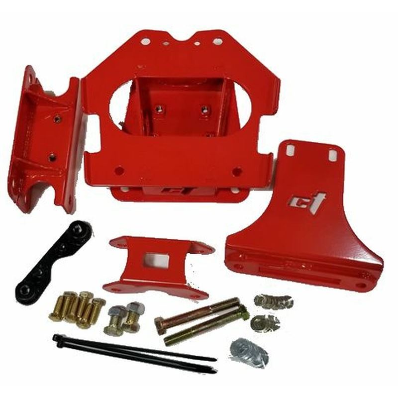 CTR Maverick X3 Bombproof Gusset Kit Can-Am Red #C