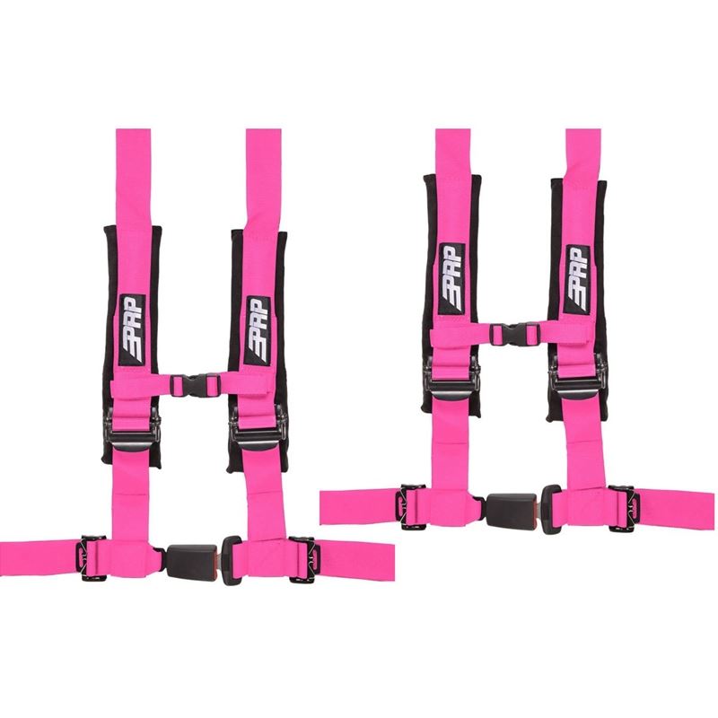 PRP 4.2 Harness 2" PINK Harnesses Seat Belt Set of